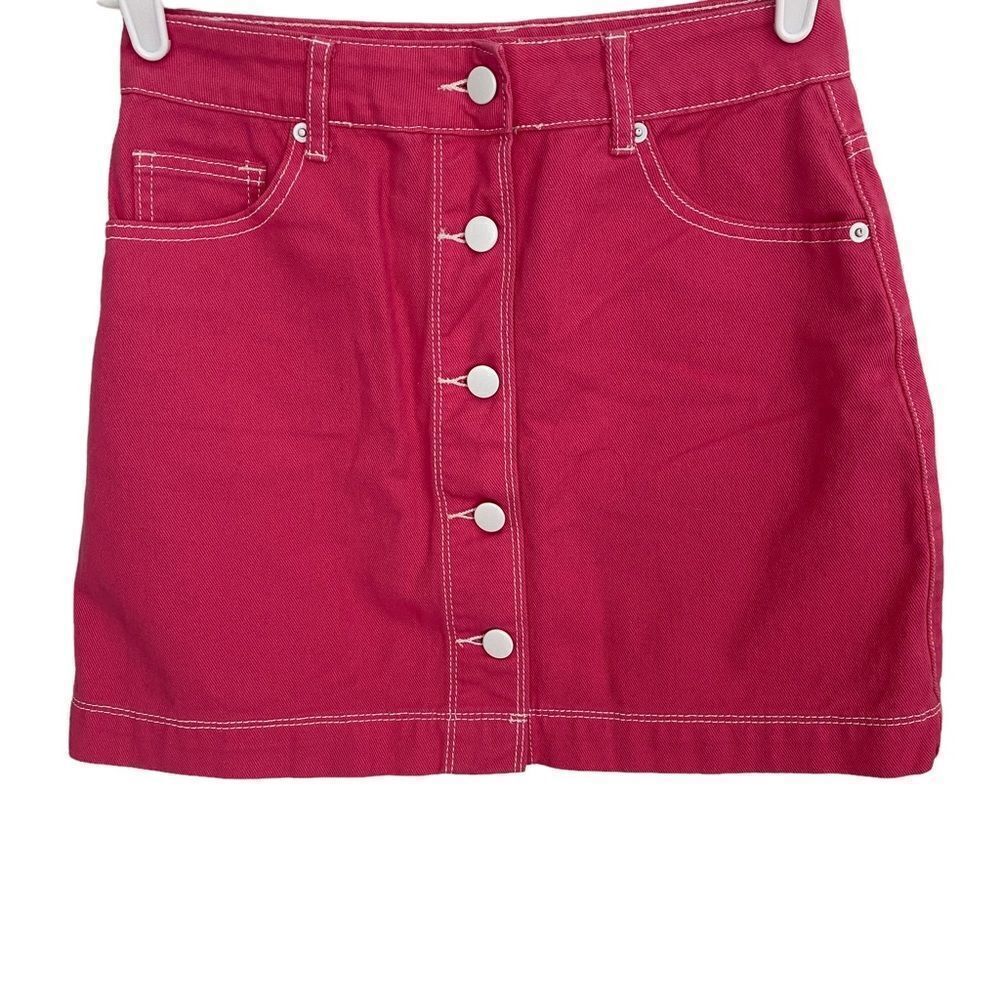 Forever 21 Pink Mini Skirt Sz S